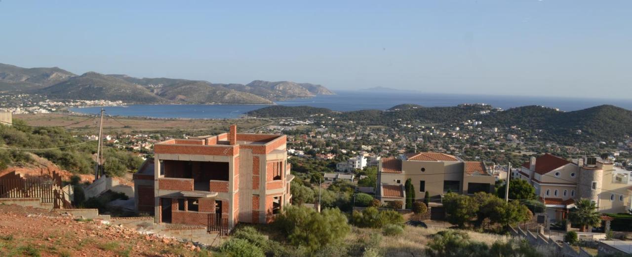 "Stergiou Luxury Apartments" Με Κοινη Πισινα Saronida 外观 照片