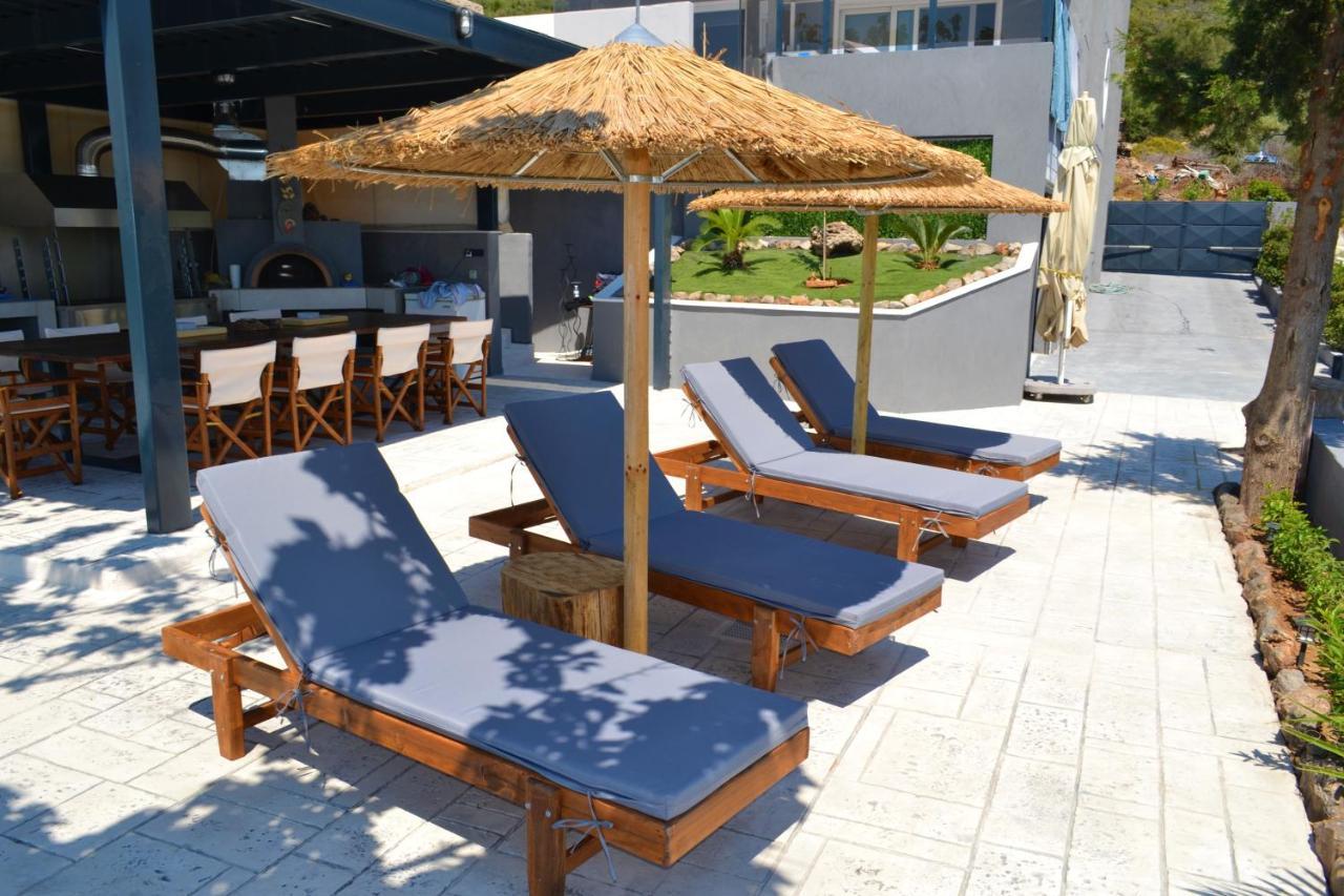 "Stergiou Luxury Apartments" Με Κοινη Πισινα Saronida 外观 照片